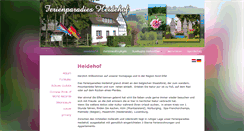 Desktop Screenshot of heidehof-eifel.com