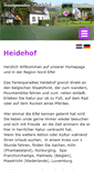 Mobile Screenshot of heidehof-eifel.com